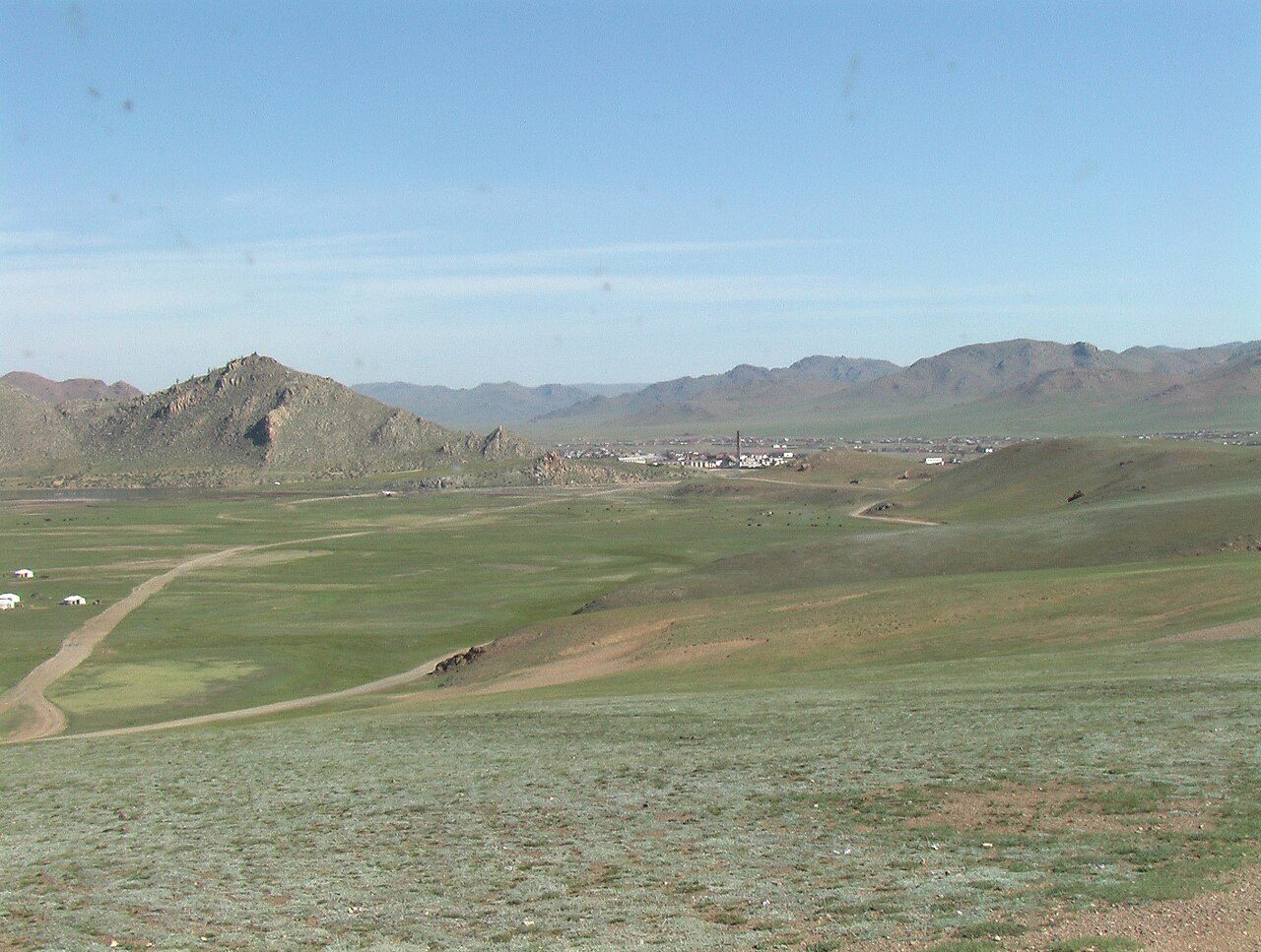 Beach near Tosontsengel, Mongolia