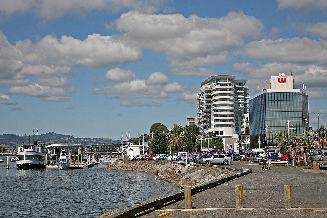 Beach near Tauranga, New Zealand