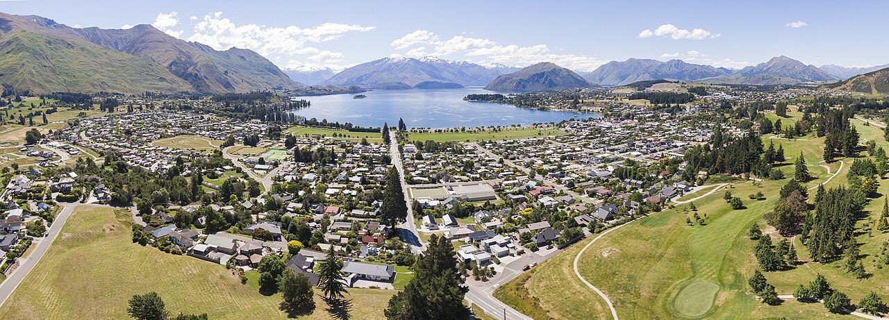 Beach near Wanaka, New Zealand