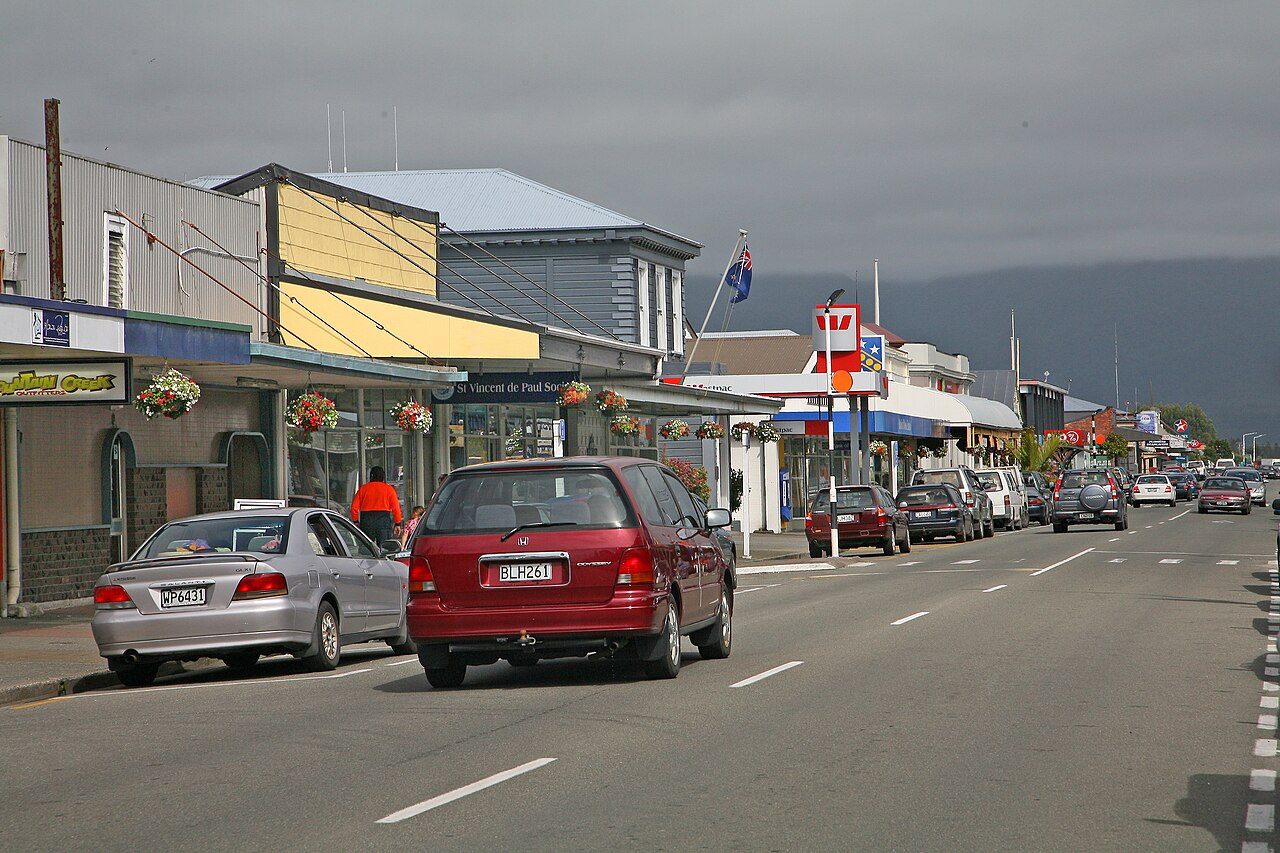 Beach near Westport, New Zealand