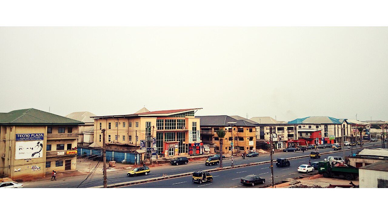 Beach near Owerri, Nigeria