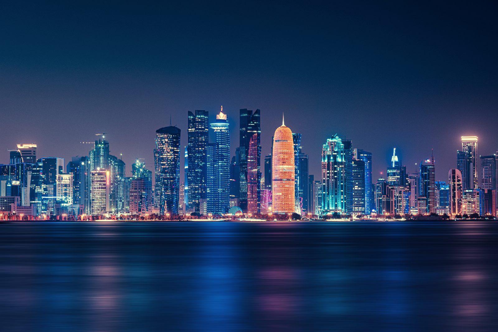Beach near Doha, Qatar