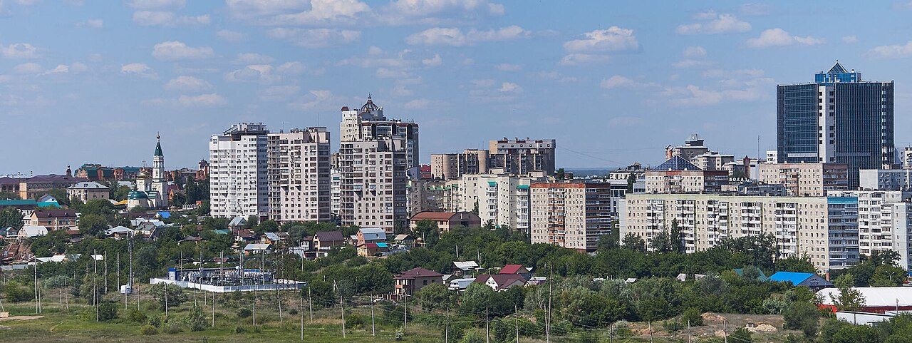 Beach near Orenburg, Russia