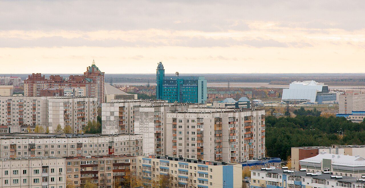 Beach near Surgut, Russia