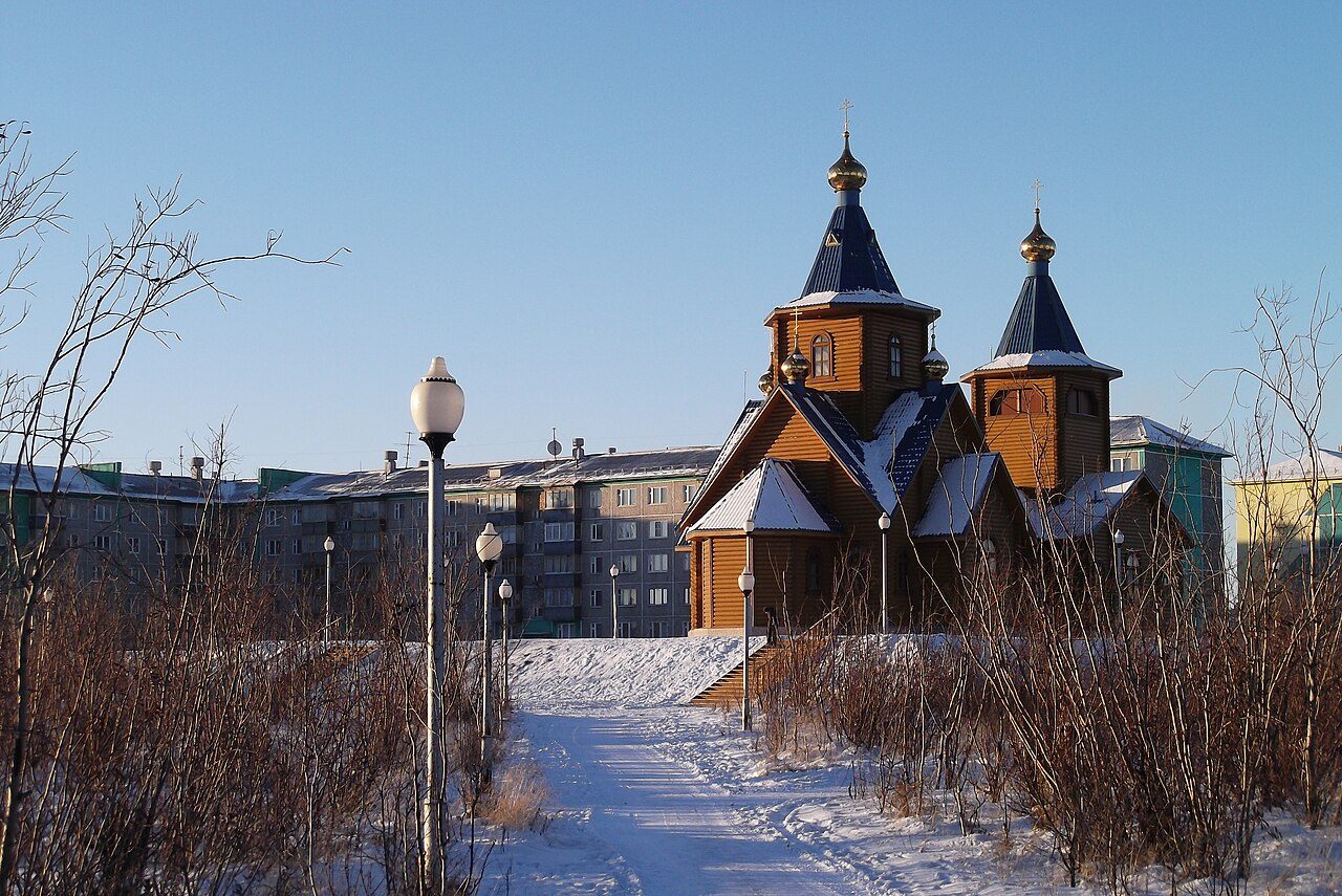 Beach near Vorkuta, Russia