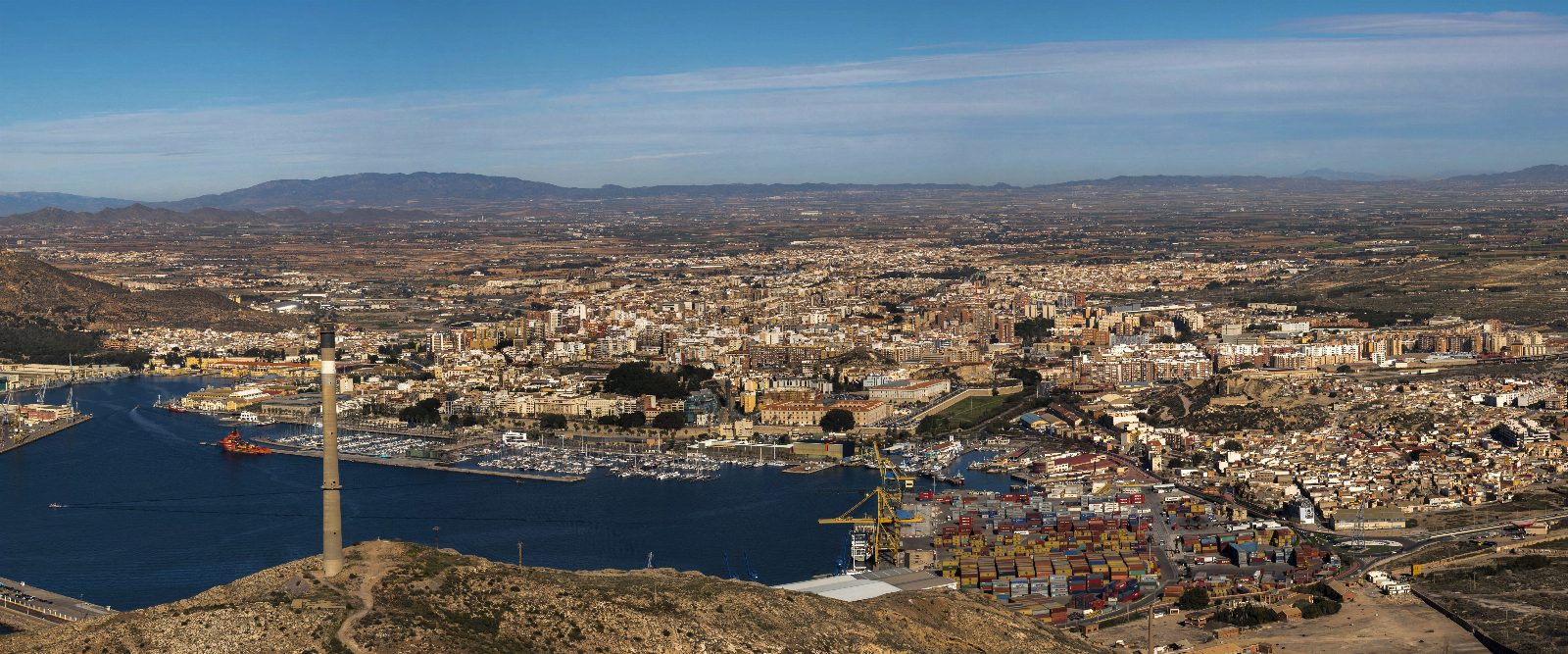 Beach near Cartagena, Spain