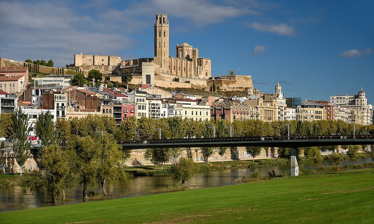 Beach near Lleida, Spain