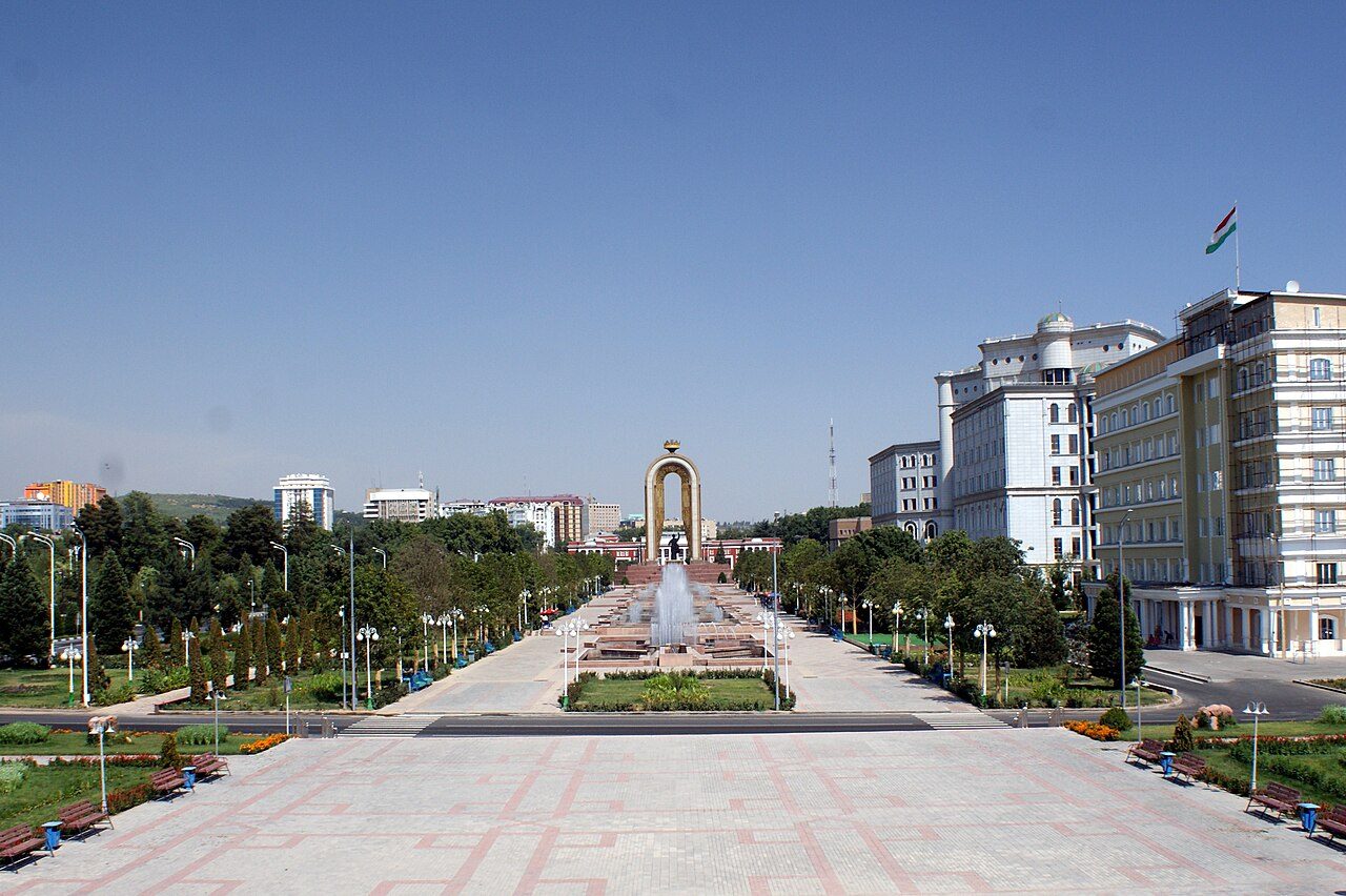 Beach near Dushanbe, Tajikistan