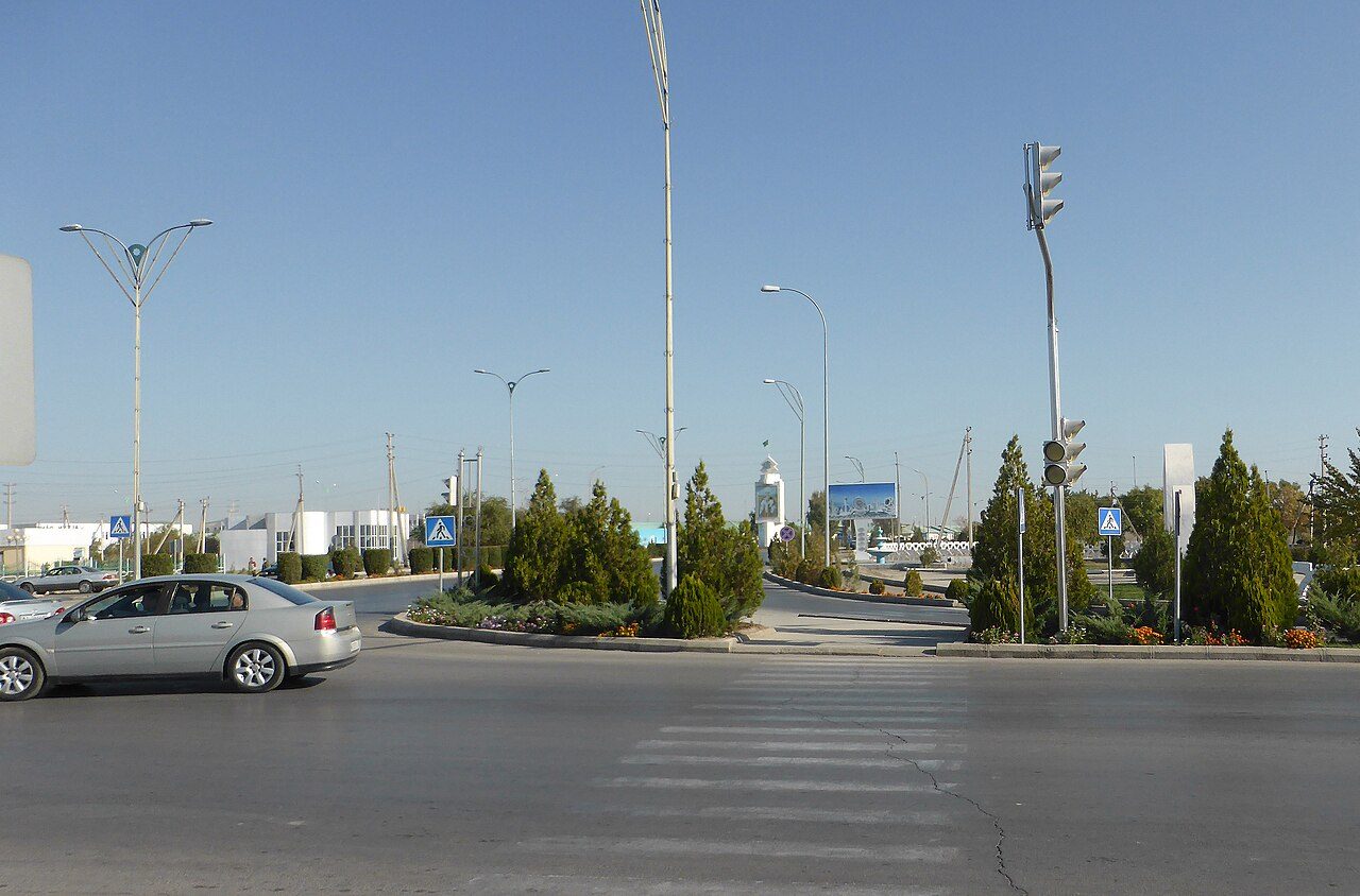 Beach near Dashoguz, Turkmenistan
