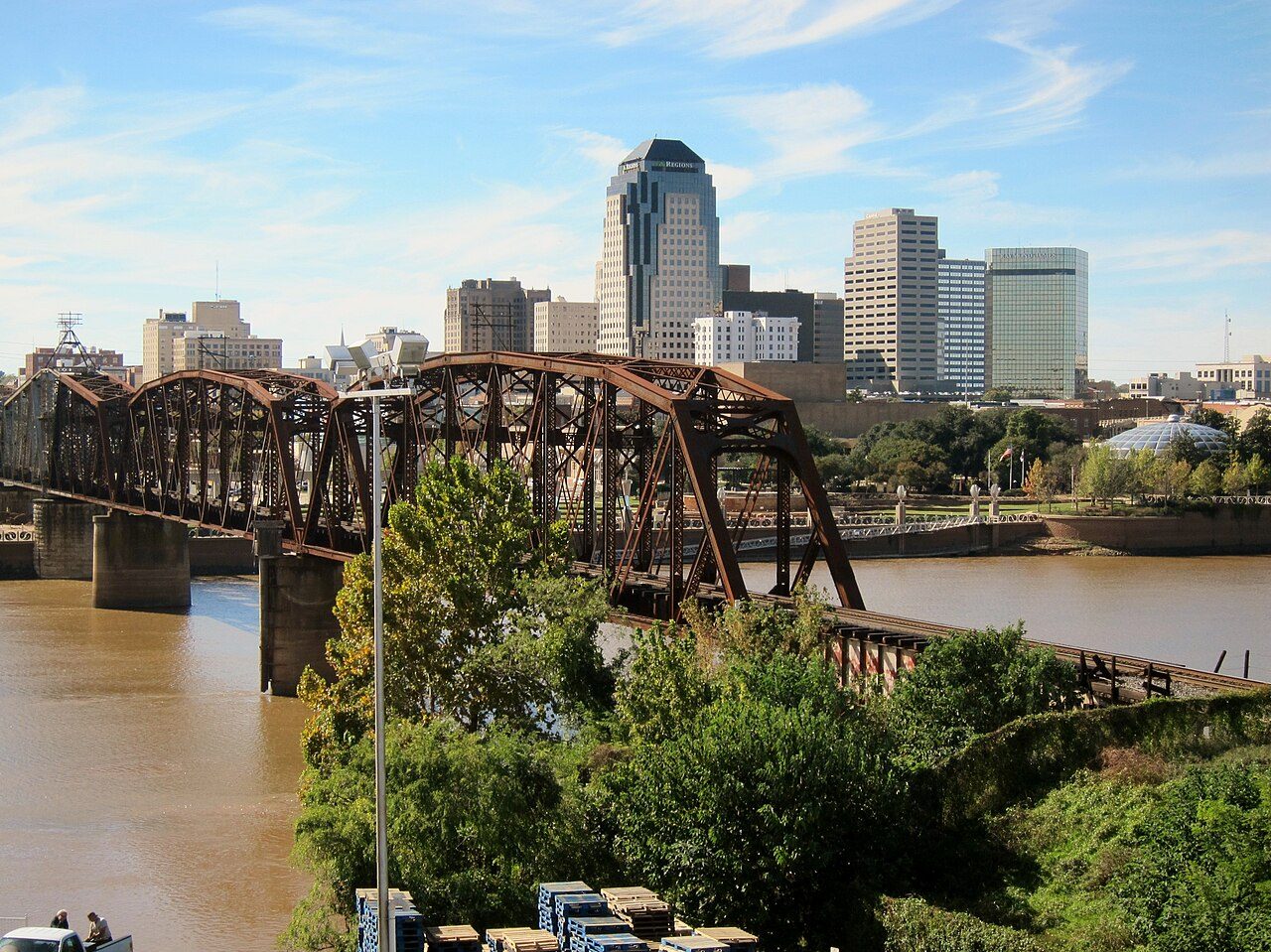 Beach near Shreveport, United States